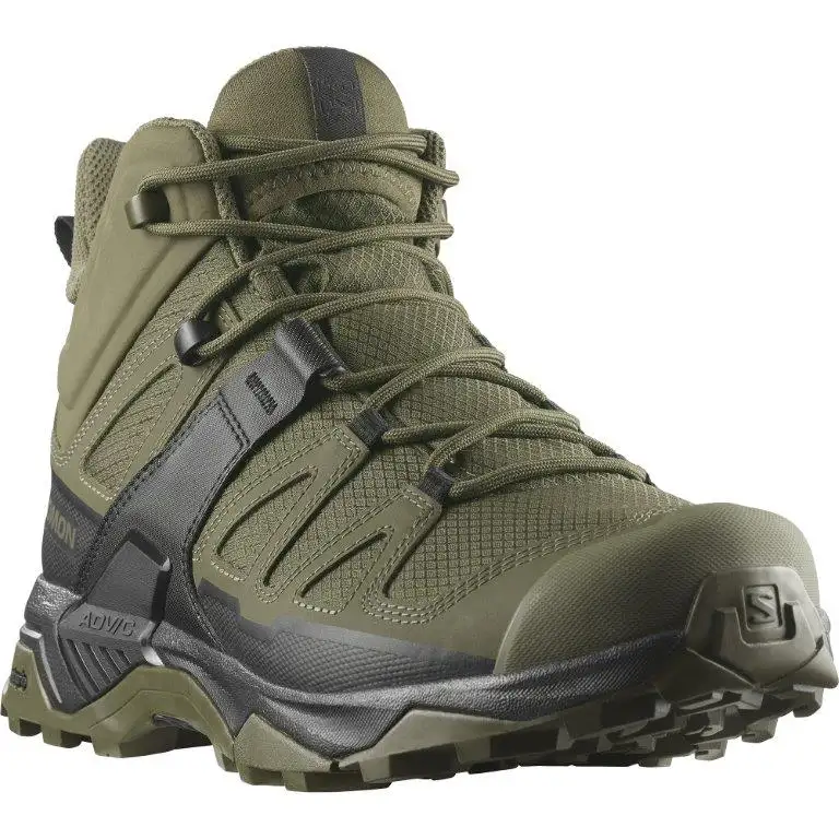 Ботинки Salomon X ULTRA Forces MID Green Black Фото 2